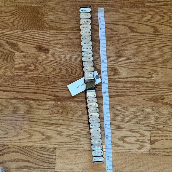 (NWT!) Gold Tabitha Stretch Belt - Picture 7 of 7